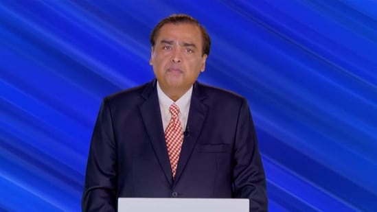 Reliance chairperson Mukesh Ambani.(Jio)