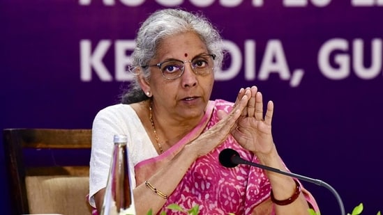 Union finance minister Nirmala Sitharaman.