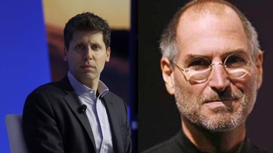 Sam Altman and Steve Jobs