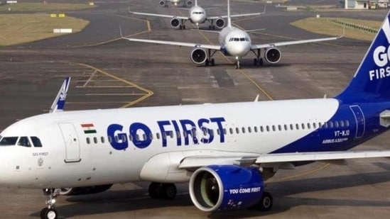Go first airlines (Representative Photo)