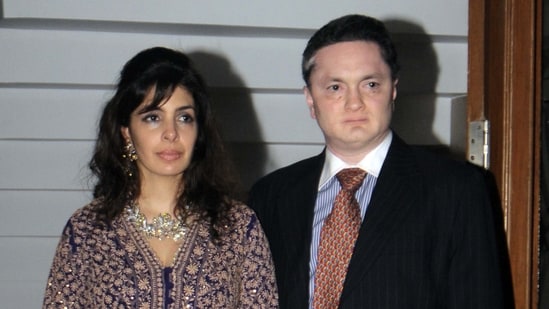 Gautam Singhania announced divorce through a post on Instagram a day after a series of videos posted by Nawaz Modi-Singhania sitting on a dharna outside the gates of JK Gram in Thane gained wide circulation (HT Archives)