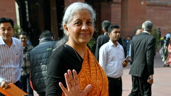 Union finance minister Nirmala Sitharaman. (ANI)(HT_PRINT)