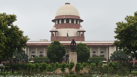 The Supreme Court on Wednesday will deliver its judgment on a batch of petitions seeking court-monitored probe into allegations made by US-based firm Hindenburg Research against the Adani Group(Sonu Mehta/HT File PHOTO)