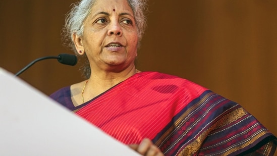 Union finance minister Nirmala Sitharaman. (Bloomberg/File Photo)