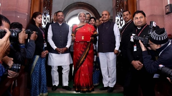 In December of last year, Sitharaman ruled out any "spectacular announcement" for her sixth budget on February 1 this year. (File)(HT Photo)