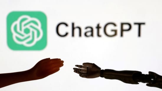 ChatGPT logo is seen.(Reuters)