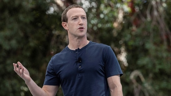 Meta CEO Mark Zuckerberg.(Reuters)