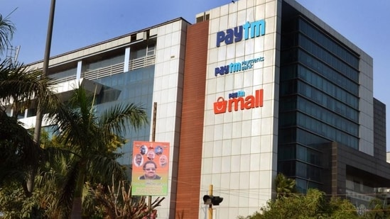 Paytm’s parent company is Noida-based One97 Communications .(Virendra Singh Gosain/ HT)