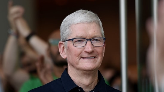 Tim Cook, chief executive officer of Apple Inc.(Representative Image/Bloomberg)