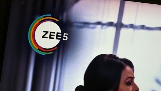 Shares of Zee saw a steep plunge on Tuesday.(Bloomberg)