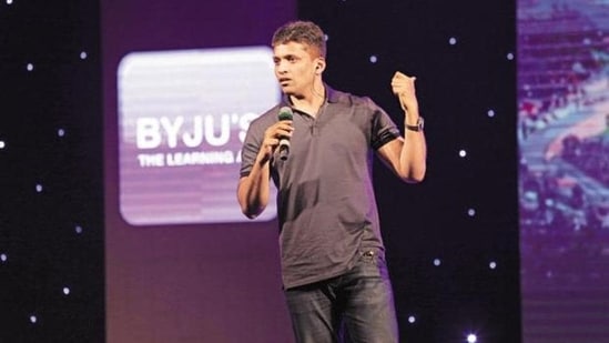 Byju Raveendran of Think and Learn Pvt. Ltd that runs edutech start-up Byju’s.(Livemint)