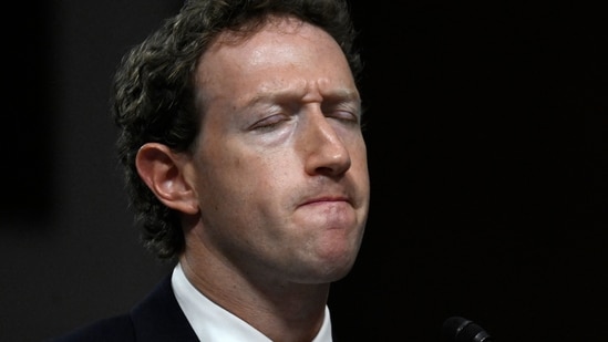 Mark Zuckerberg, CEO of Facebook, is seen. (AFP)