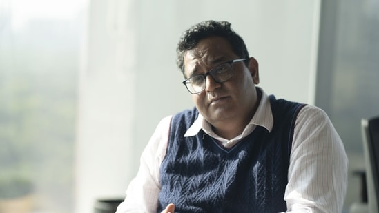 Vijay Shekhar Sharma, founder and chairman of One97 Communications Ltd., operator of Paytm.(Bloomberg)