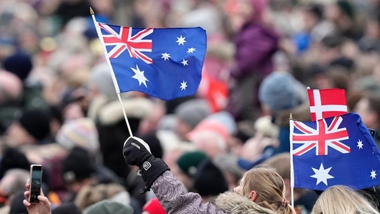 People waving the Australian flag (AP/Used only for representation)