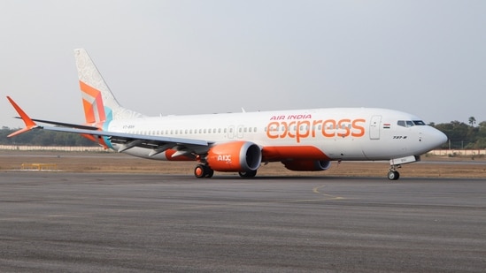 An Air India Express aircraft is seen.(Reuters)