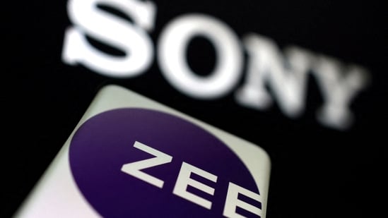 Zee Entertainment and SONY logos are displayed.(REUTERS)